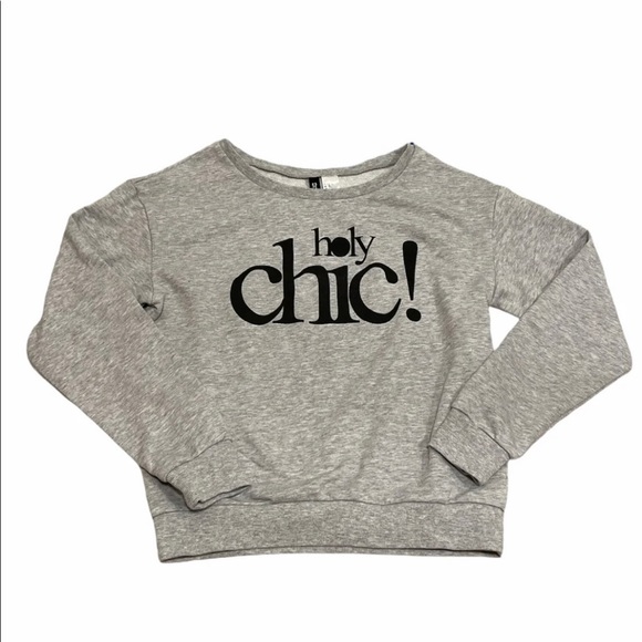 H&M Chic Sweatshirt Size Small - Picture 1 of 4